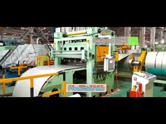 Làm phẳng và cắt tấm không gỉ